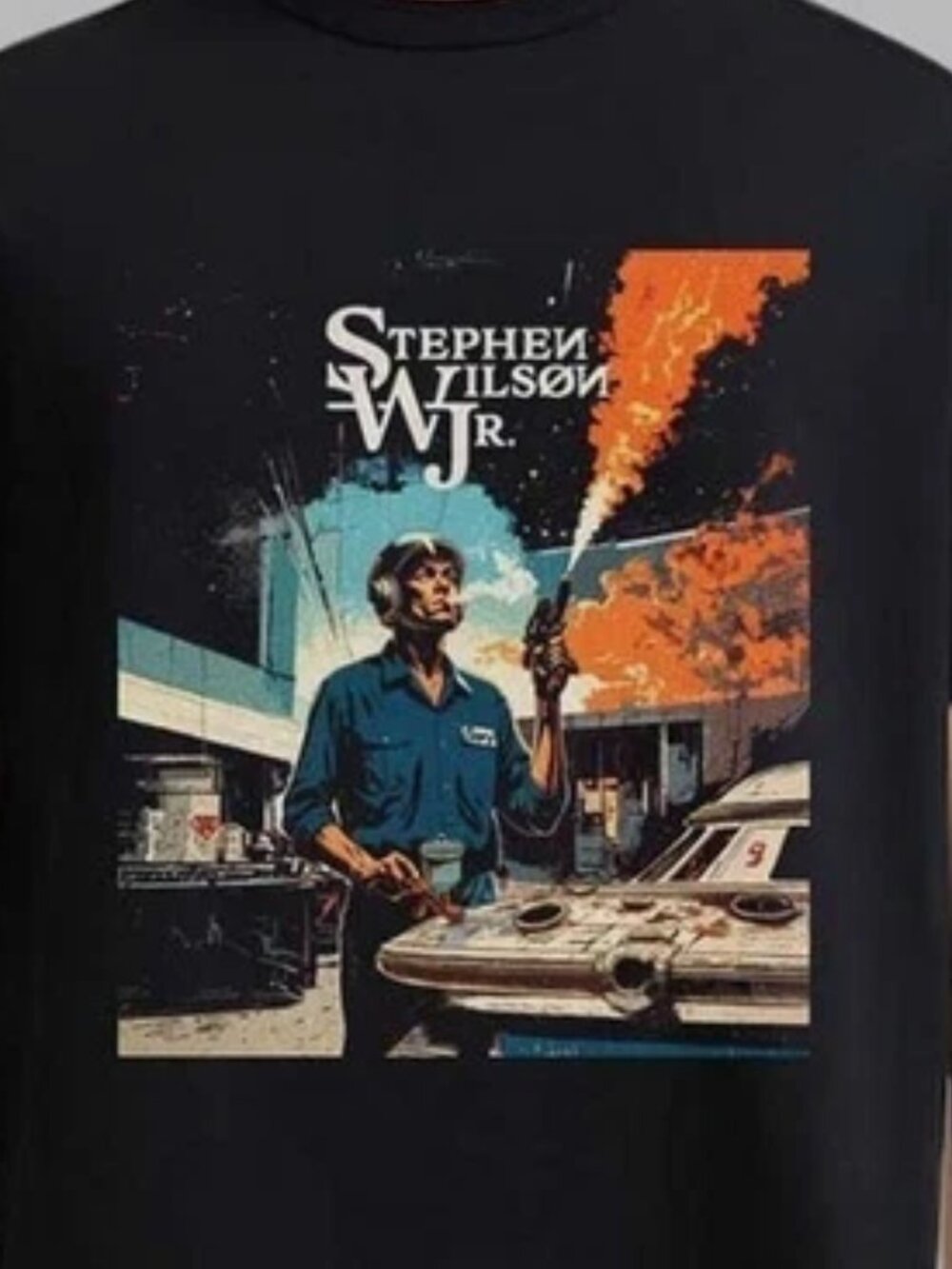 Stephen Wilson Jr Gary The Torch 2026 Tour Schedule Dates Two Sided T-Shirt - Picture 2 of 6